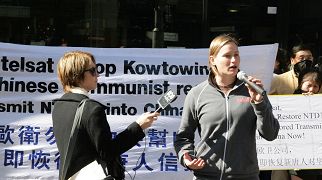 Image for article Sydney : Rassemblement pour protester contre l’arrêt de la diffusion de NTDTV par Eutelsat (photos)