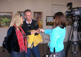 Image for article Ukraine : L'Exposition d'art Zhen-Shan-Ren (Authenticité-Bienveillance- Tolérance) est présentée dans la péninsule de Satoki (Photo)