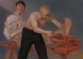 Image for article Des policiers aveuglent un pratiquant de Falun Gong intentionnellement en lui frottant les yeux avec de l’huile de moutarde