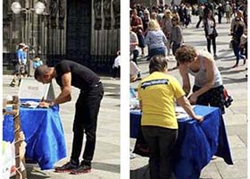 Image for article Allemagne : « Je dois signer votre pétition pour aider à mettre fin à ces atrocités de prélèvements d'organes ! »