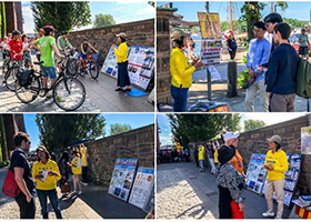 Image for article À Stockholm le Falun Gong a le soutien du public