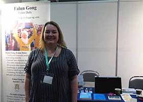 Image for article Norvège : Les visiteurs apprennent le Falun Gong lors de l'Expo Santé