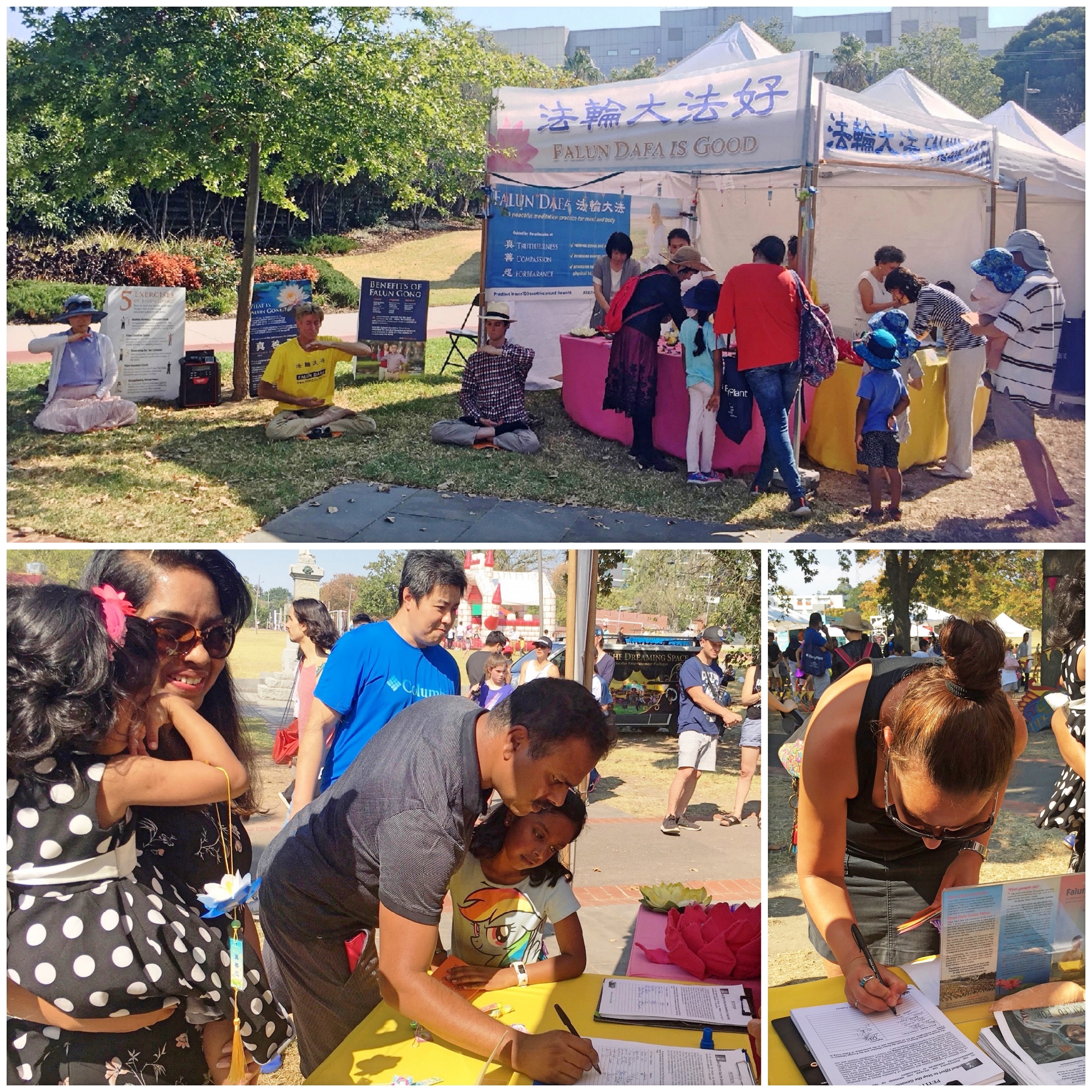 Image for article Melbourne, Australie : Le Falun Dafa accueilli dans les festivals communautaires