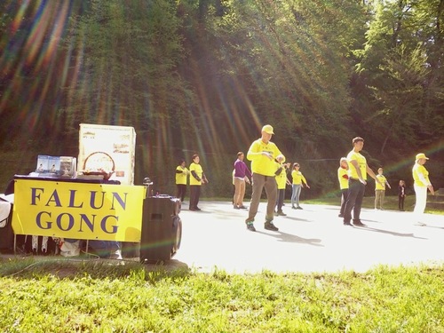 Image for article Croatie : Présenter le Falun Dafa à Trakošćan