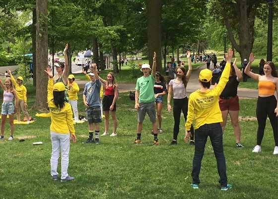Image for article De jeunes pratiquants découvrent une occasion unique aux chutes du Niagara