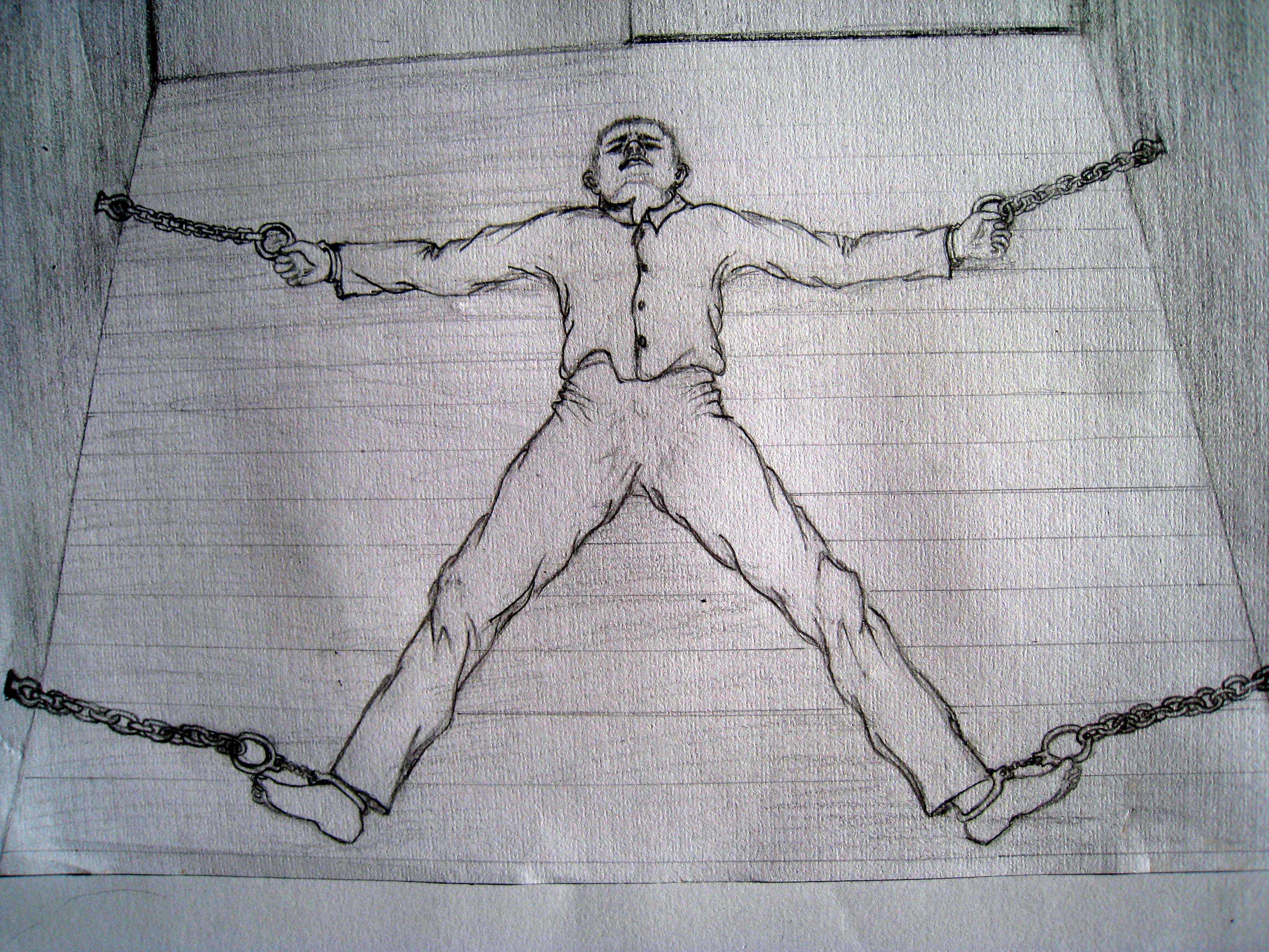 Image for article Torture par étirement utilisé au centre de détention de Lingyuan sur les pratiquants de Falun Gong