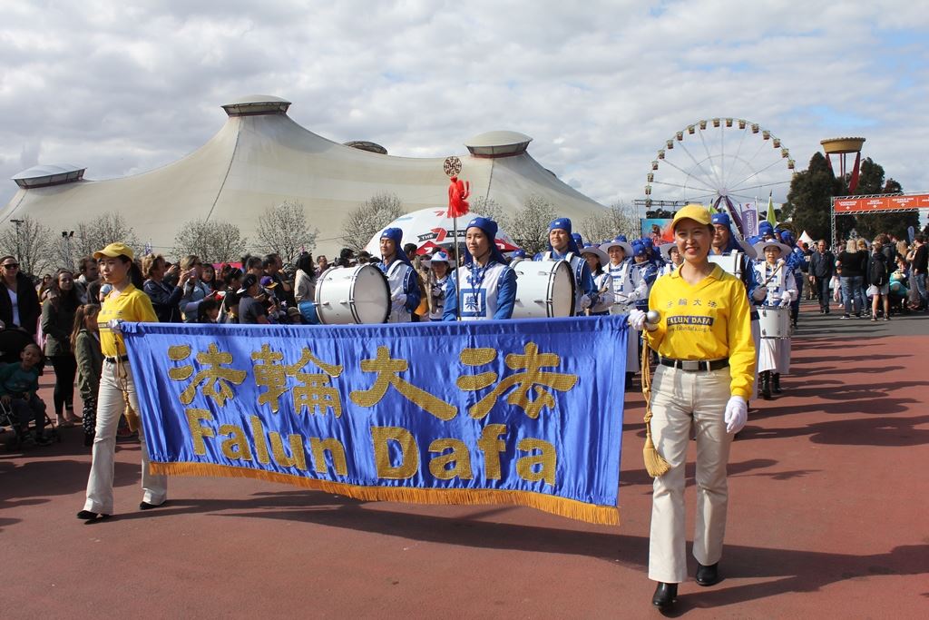 Image for article Australie : Le Tian Guo Marching Band reçoit un accueil chaleureux au Royal Melbourne Show