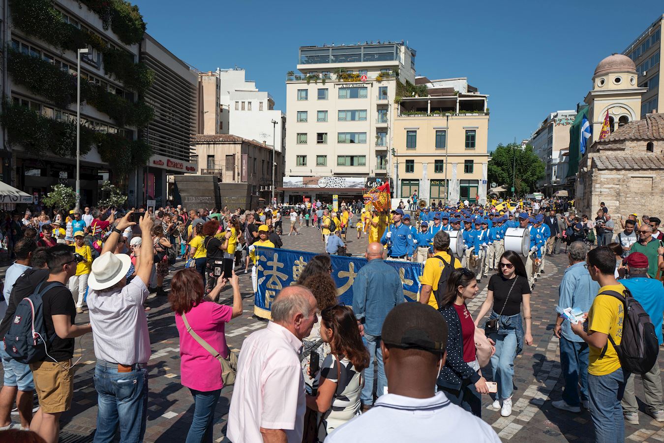Image for article Le Tian Guo Marching Band européen se produit à Athènes