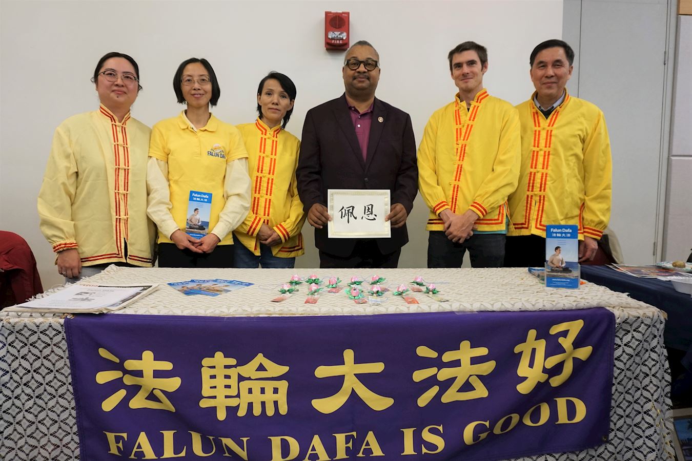 Image for article New Jersey : Les pratiquants participent aux activités de la Journée internationale