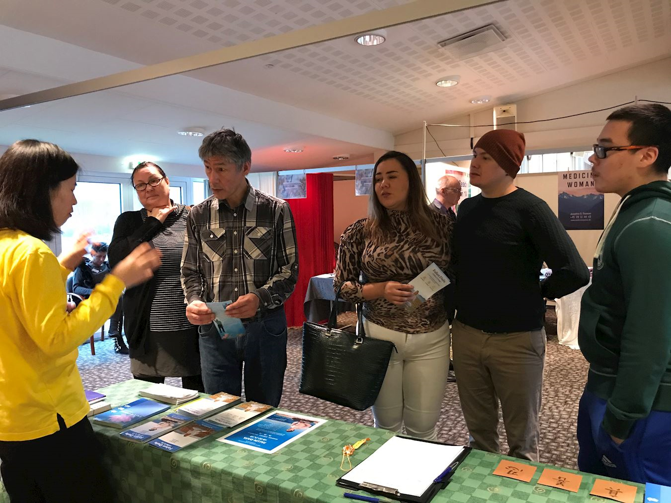 Image for article Présentation du Falun Gong à l’Expo santé de Viborg au Danemark