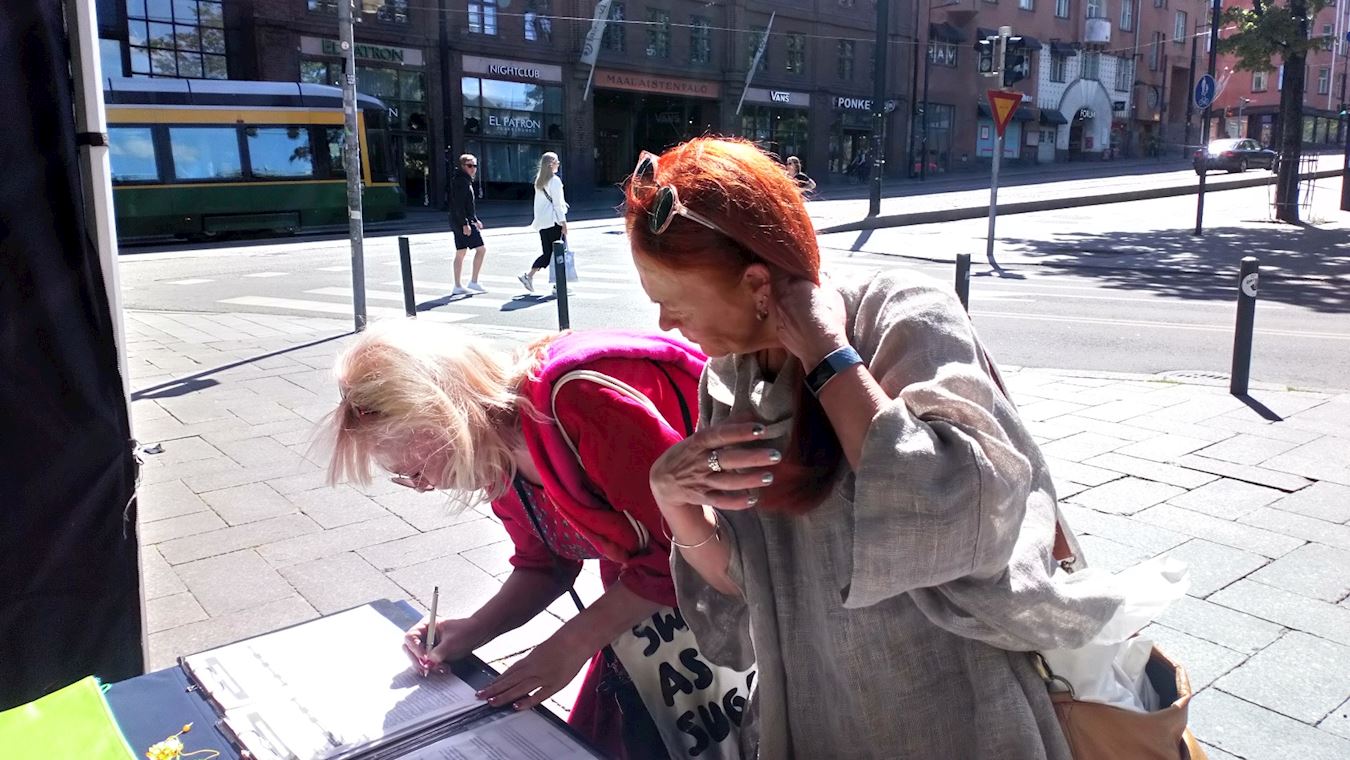 Image for article Finlande : « Ce que vous faites est formidable ! »