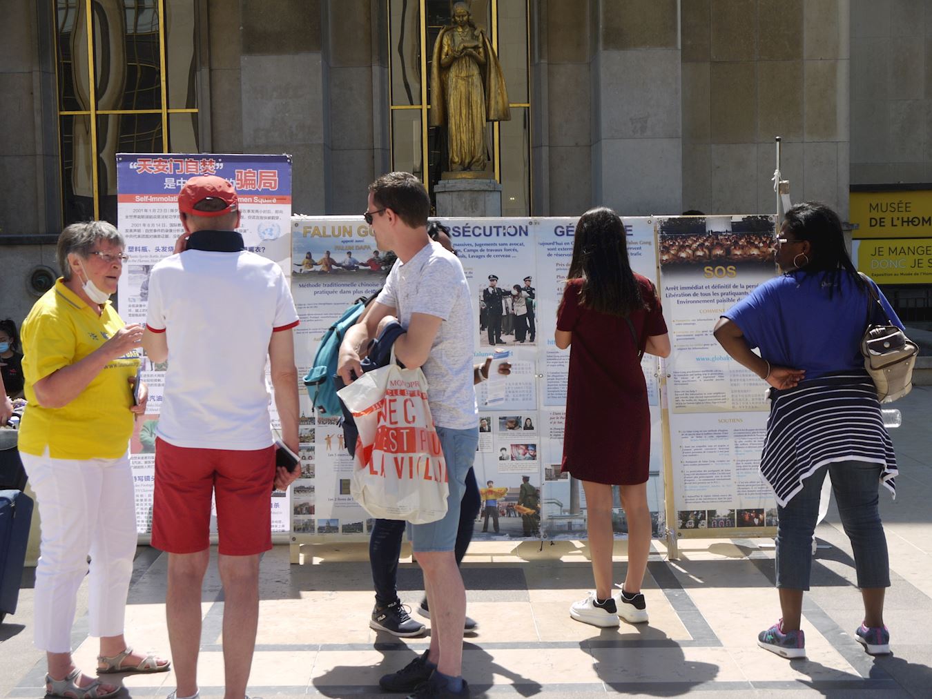Image for article Entendu sur le Parvis des droits de l’homme à Paris : « Authenticité-Bienveillance-Tolérance est une force puissante »