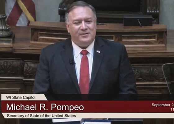 Image for article Le secrétaire d'État américain à propos des menaces du Parti communiste chinois pour les valeurs occidentales