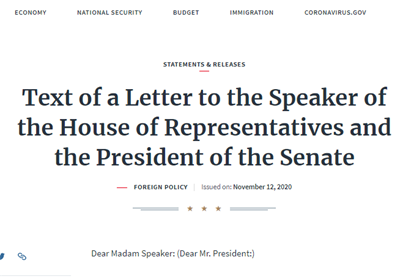 Image for article Donald Trump signe un décret pour mettre fin aux investissements américains dans les entreprises militaires chinoises