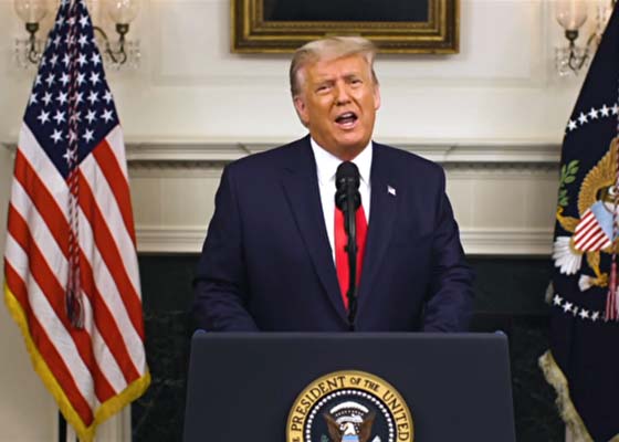 Image for article Le président Trump : « Si nous n'éradiquons pas la fraude… nous n'aurons plus de pays »