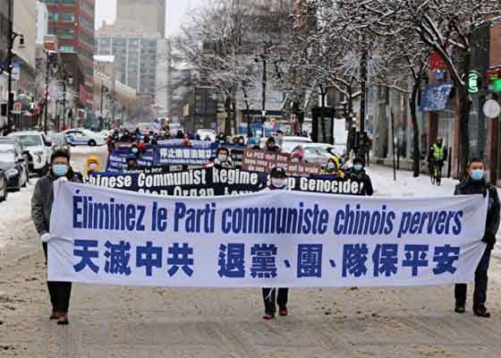 Image for article Canada : Le défilé envoie un message d'espoir aux gens de Montréal