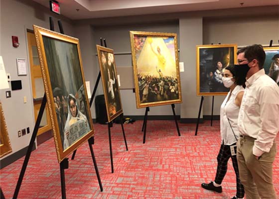 Image for article L’exposition internationale L'Art de Zhen Shan Ren organisée à l'université de l'État de l'Ohio