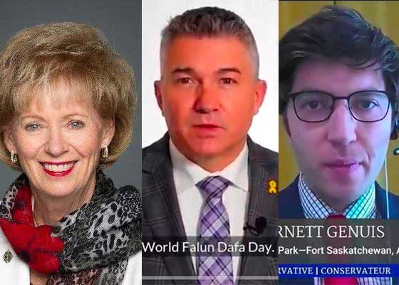 Image for article Les membres du Parlement canadien recommandent le principe d'Authenticité, de Bienveillance et de Tolérance à l'occasion de la Journée du Falun Dafa