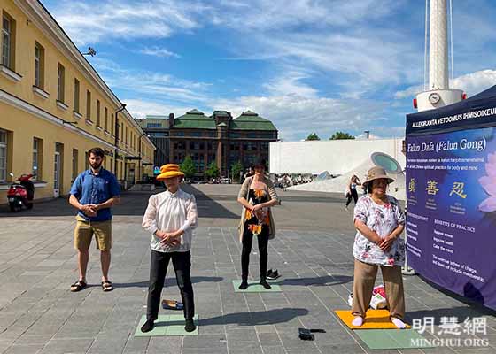 Image for article « Les médias n'en ont pas assez parlé » – Des Finlandais soutiennent les efforts pour mettre fin à la persécution du Falun Gong
