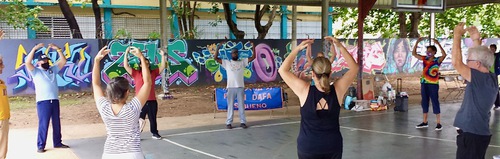 Image for article Puerto Rico : Présentation du Falun Dafa lors de la célébration de la Journée mondiale du taï-chi et du qigong