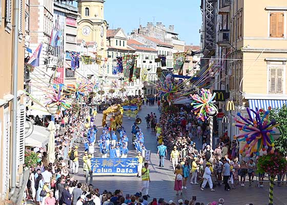 Image for article Le Tian Guo Marching Band se rend pour la première fois en Croatie