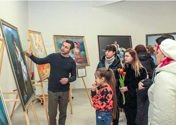 Image for article L’Art de Zhen Shan Ren présenté à Krasnodar en Russie guide l’humanité vers la vérité et la tolérance