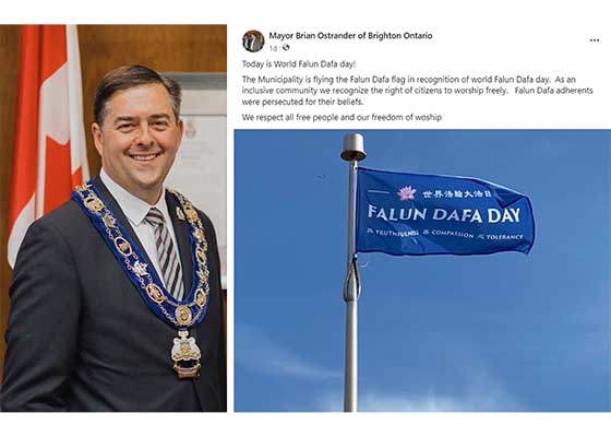 Image for article Canada : Davantage d’élus présentent leurs félicitations à l’occasion de la Journée mondiale du Falun Dafa
