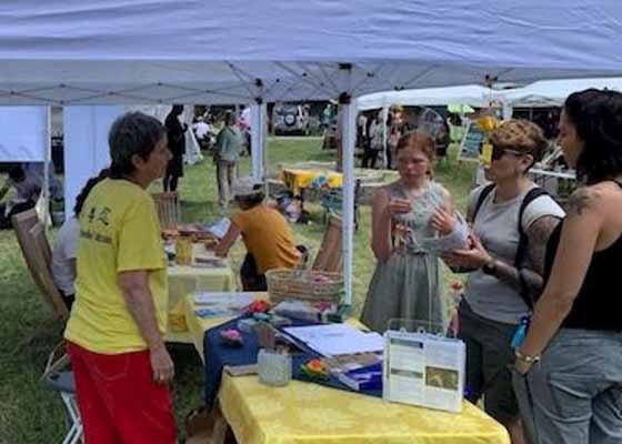 Image for article Présentation du Falun Dafa à Peïra-Cava, France
