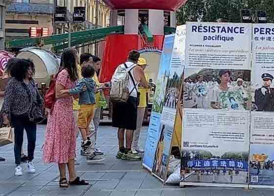 Image for article Toulouse, France : Sensibiliser les gens à la persécution par le régime communiste chinois
