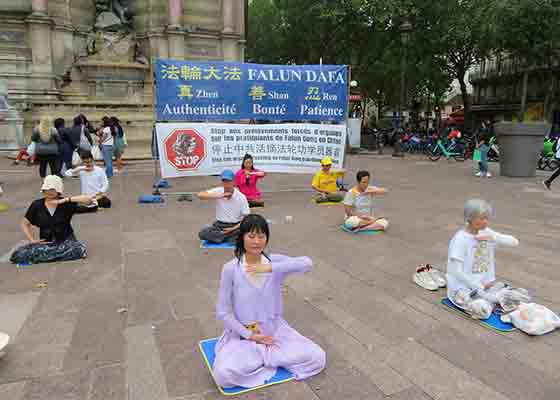 Image for article France : Des pratiquants organisent des activités dans le centre de Paris