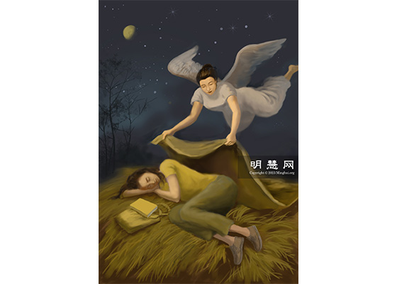 Image for article Peinture : Une nuit loin de chez soi